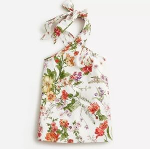 J crew floral halter neck top (Size S, New with tag)